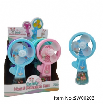cute cartoon handpressed fan toy candy