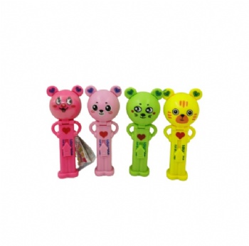 hot selling lovely bear lollipop toy candy