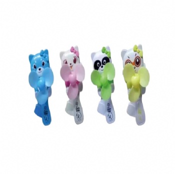 hand pressed cute animal fan toy