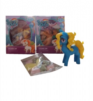 New Lovely cartoon horse toy candy