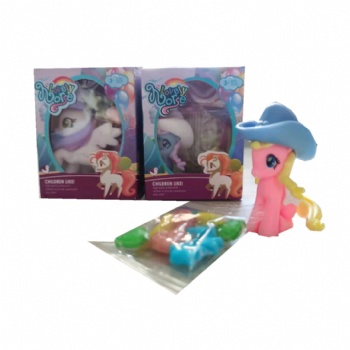 Lovely cartoon horse toy candy