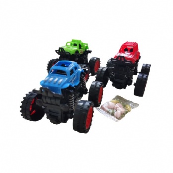 high quality friction high speed SUV Car toy candy