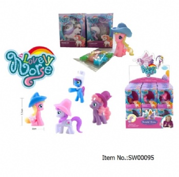 Lovely cartoon horse toy candy