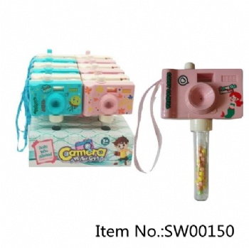 new camera water gun toy candy
