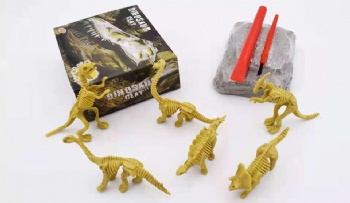 Dinosaur fossil archaeology toy