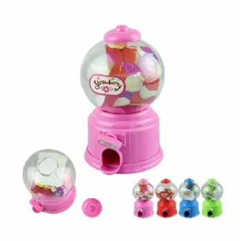 Dispenser vending machine gumball machine with piggy bank