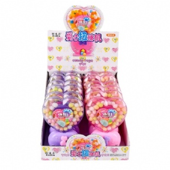 shining heartshape candy machine toy candy