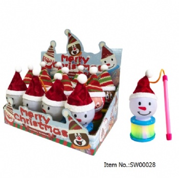 Christmas lantern with light toy candy