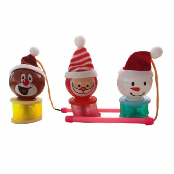 Christmas lantern with light toy candy