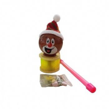 Christmas lantern with light toy candy