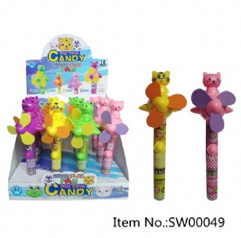 Electronic lovely animal fan toy candy