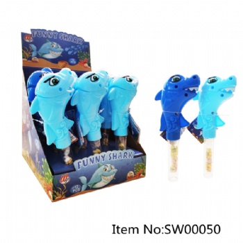 funny shark toy candy