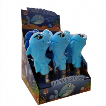 funny shark toy candy