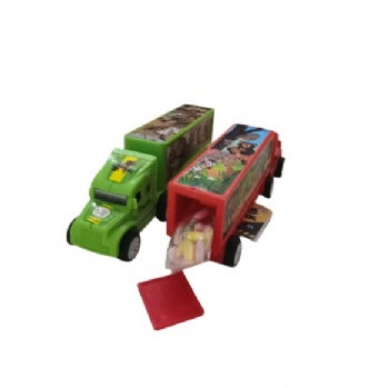 Inertia truck toy candy