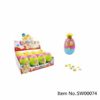 Surprise funny  chicken egg for easter toy  candy