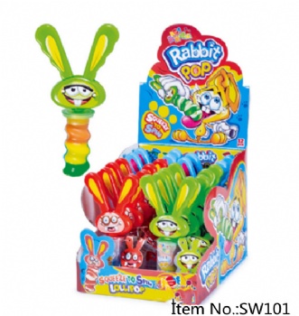 Easter item the  cute rabbit pop candy