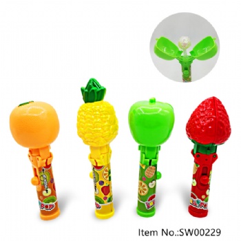 hot selling fruit shape  lollipop candy