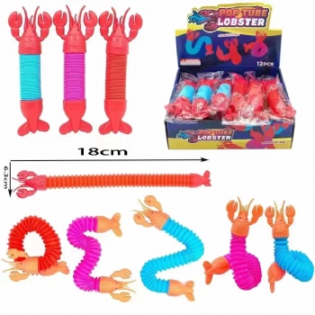 2022 new squishy toy pop tube lobster