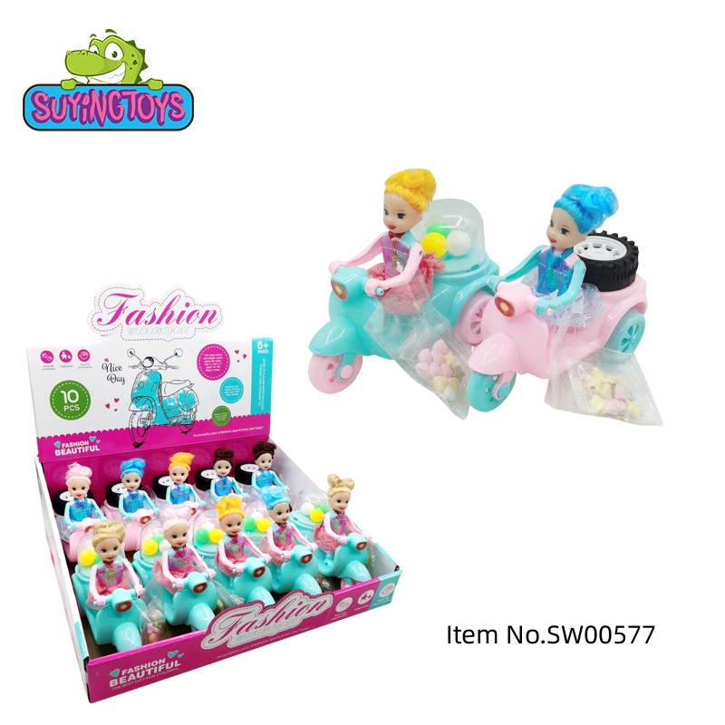 2025new-sweet friction motor girl-toy-candy
