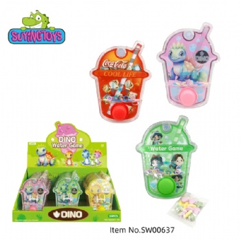 2025new-animal milk tea cup water game -toy-candy
